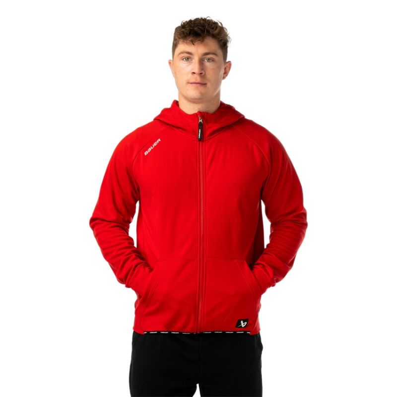 Bauer Felpa Team Fleece Zip Sr