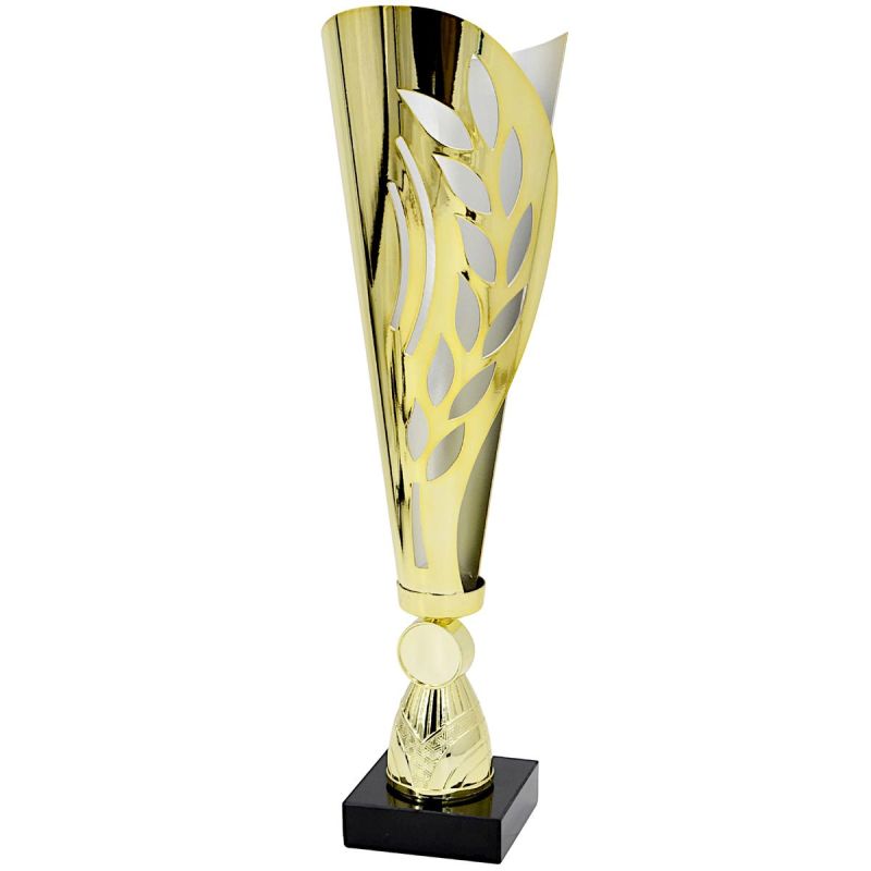METAL CUP GOLD SILVER 35.5 CM TRIUMPH