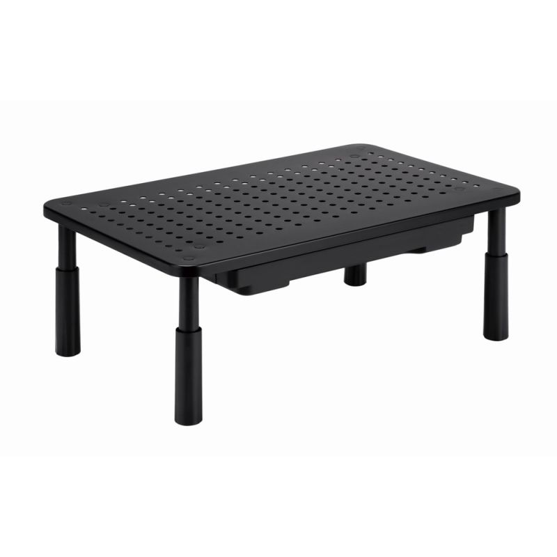 GEMBIRD ADJUSTABLE MONITOR STAND WITH DRAWER (RECTANGLE)