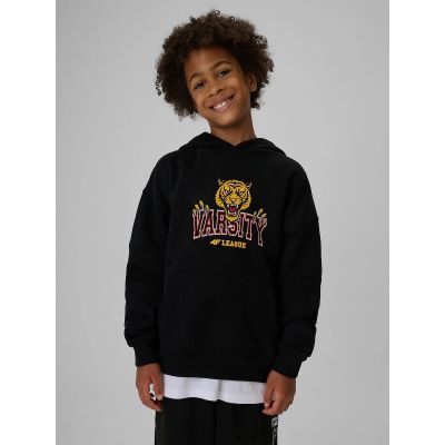 4f Felpa Loose-Fit Hooded