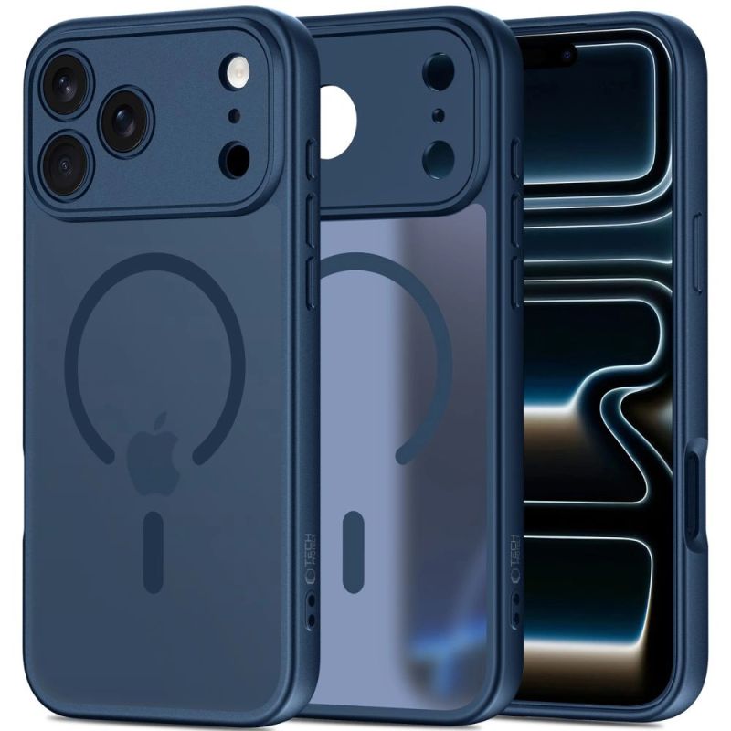 Tech-Protect BasicMag MagSafe Case for iPhone 17 Pro Max - Navy Blue