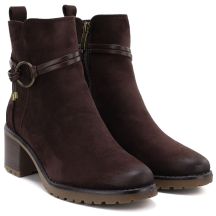 Potocki Stivali suede ankle on block, Potocki