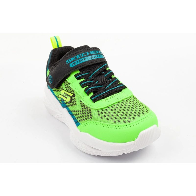 Meteor Scarpe Skechers Meteor-Lights LED Children's Sports for with Velcro