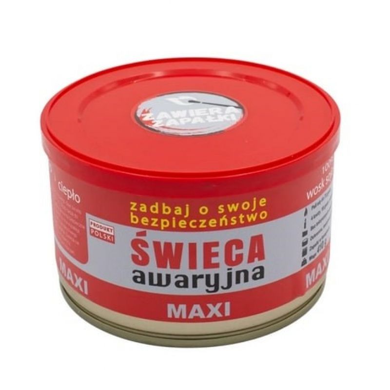 HASKE Pro MAXI Emergency Survival Candle 410g 72h