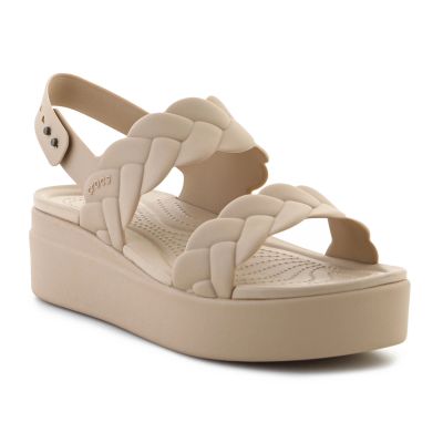 Crocs Sandali Brooklyn Woven Low Wedge