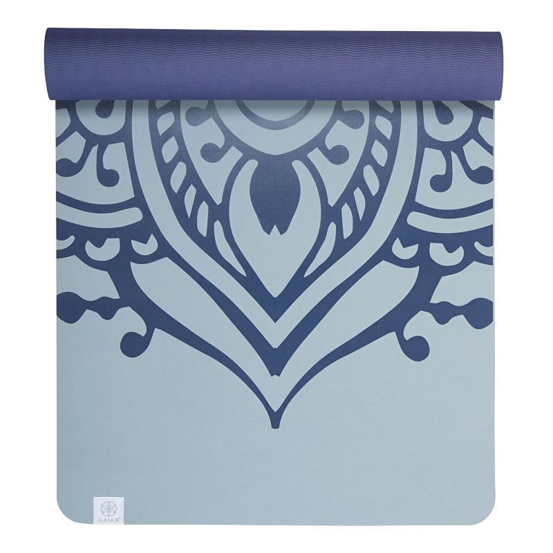 GAIAM TPE YOGA MAT DOVE SUNDIAL LAYERS 6 MM 66307
