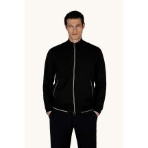 Paul&Shark Felpa cotton and lyocell zip-up,