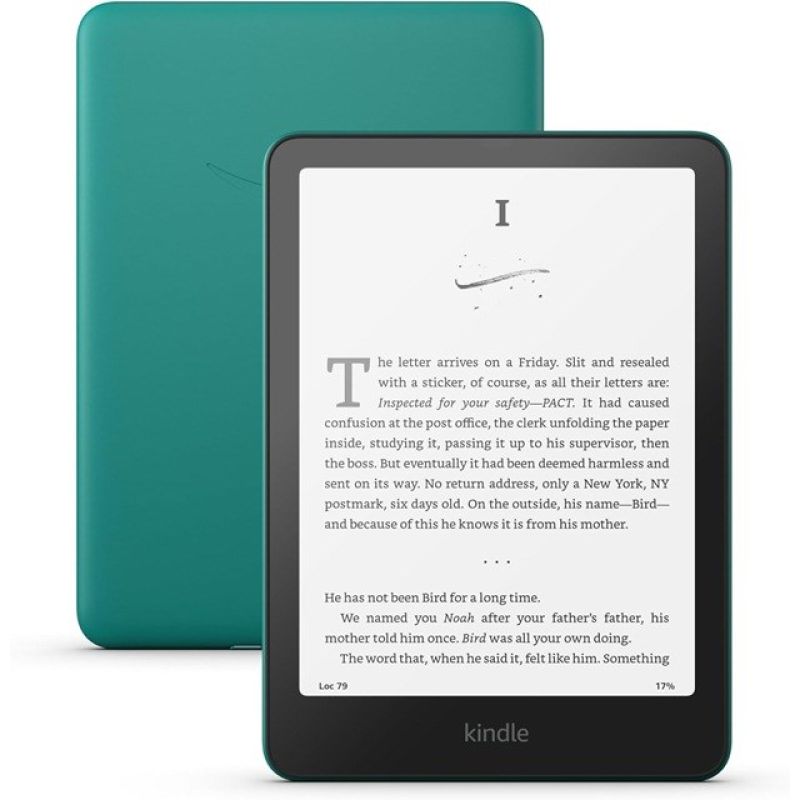 Ebook reader New Kindle Paperwhite (12th Generation) - 2024 release 7” glare-free 16GB Wi-Fi (Ad-supported) Jade