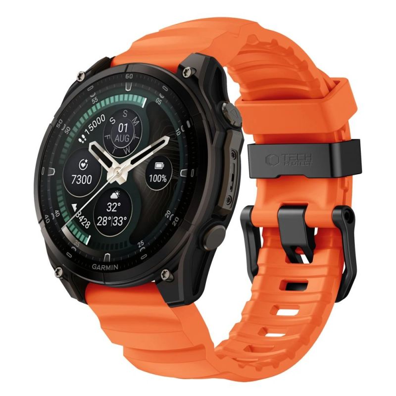 Tech-Protect Motion Strap for Garmin Fenix 5X / 5X Plus / 6X / 6X Pro / 7X / 8 / 8 Pro / 9 / 9 Pro (47 mm) – orange