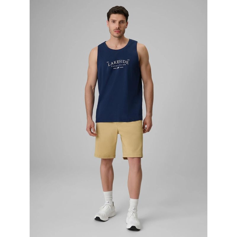 4f Maglietta regular sleeveless with print