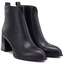 Vinceza Stivali leather high-heeled ankle Vinceza