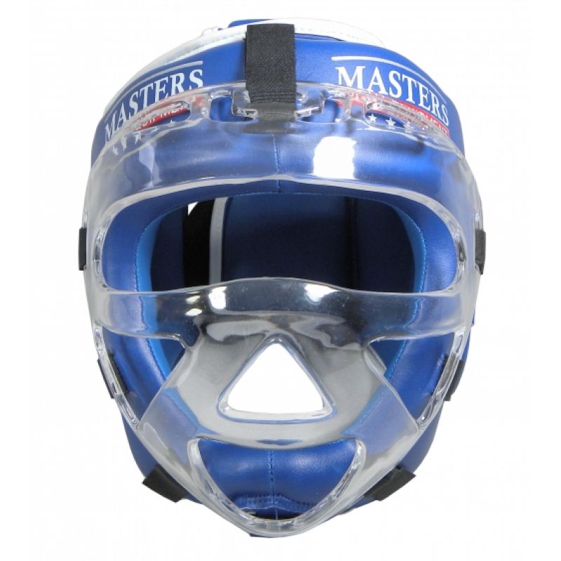 Masters boxing helmet with mas..