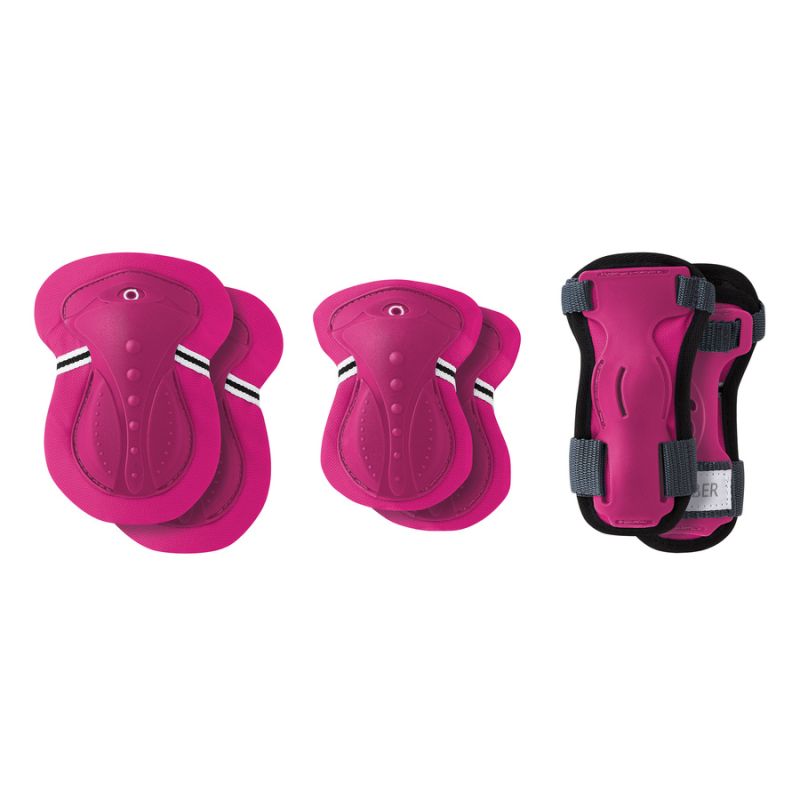 Children's knee, elbow, wrist protectors pink (540/541-310)