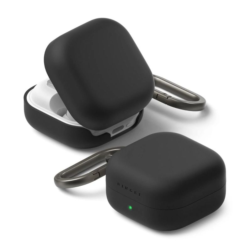 Ringke Silicone Case for Samsung Galaxy Buds 4 / 4 Pro - Black