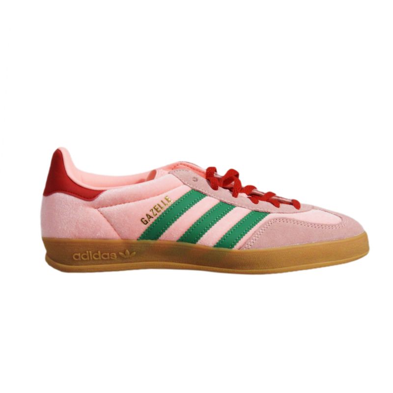 Adidas Gazelle Indoor Women's Shoes W Pink Velvet - JI2713