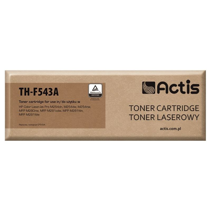 Actis TH-F543A Toner (replaces HP 203A HP203A CF543A; Standard; 1300 pages; red)