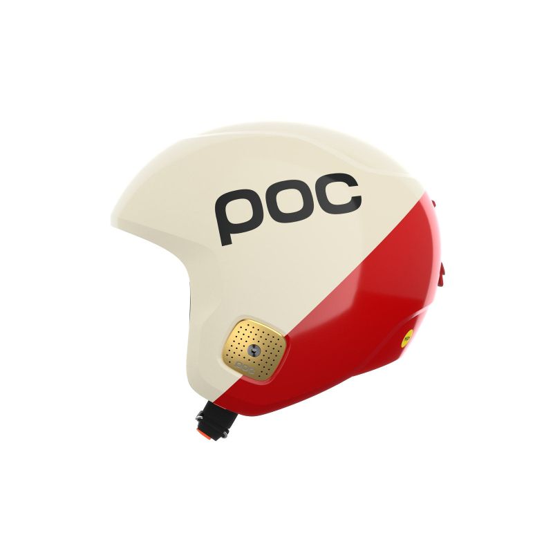 POC Skull Dura Comp MIPS Ski Helmet White/Red