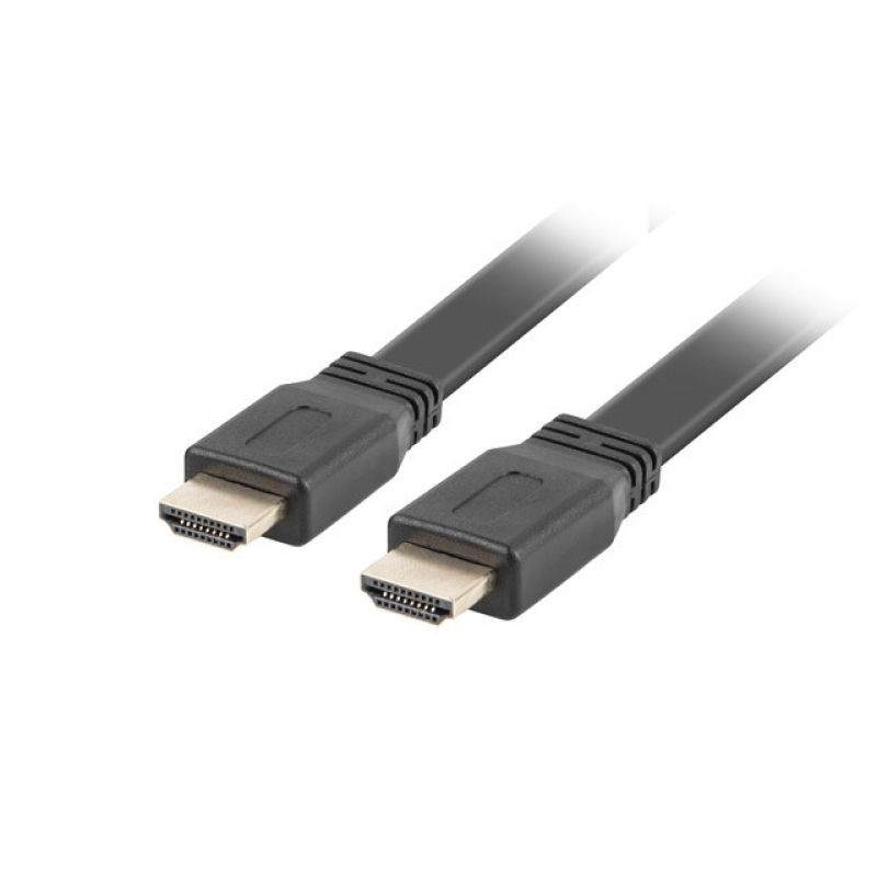 Lanberg CA-HDMI-21CU-0018-BK cable (HDMI M - HDMI M; 1.8m; black)