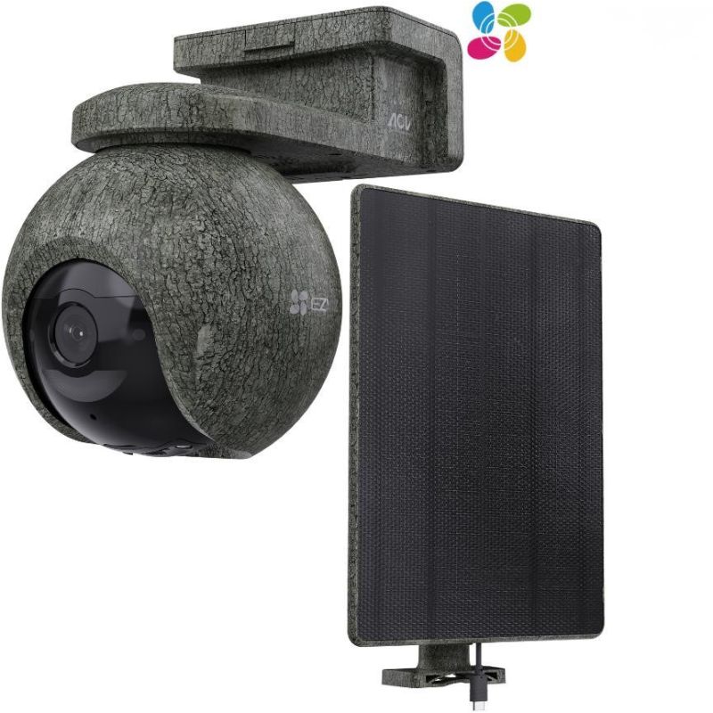 Ezviz EB8 Pro 4G 4K Kit 8MP IP Camera with 8W Solar Panel, 4G and Wi-Fi
