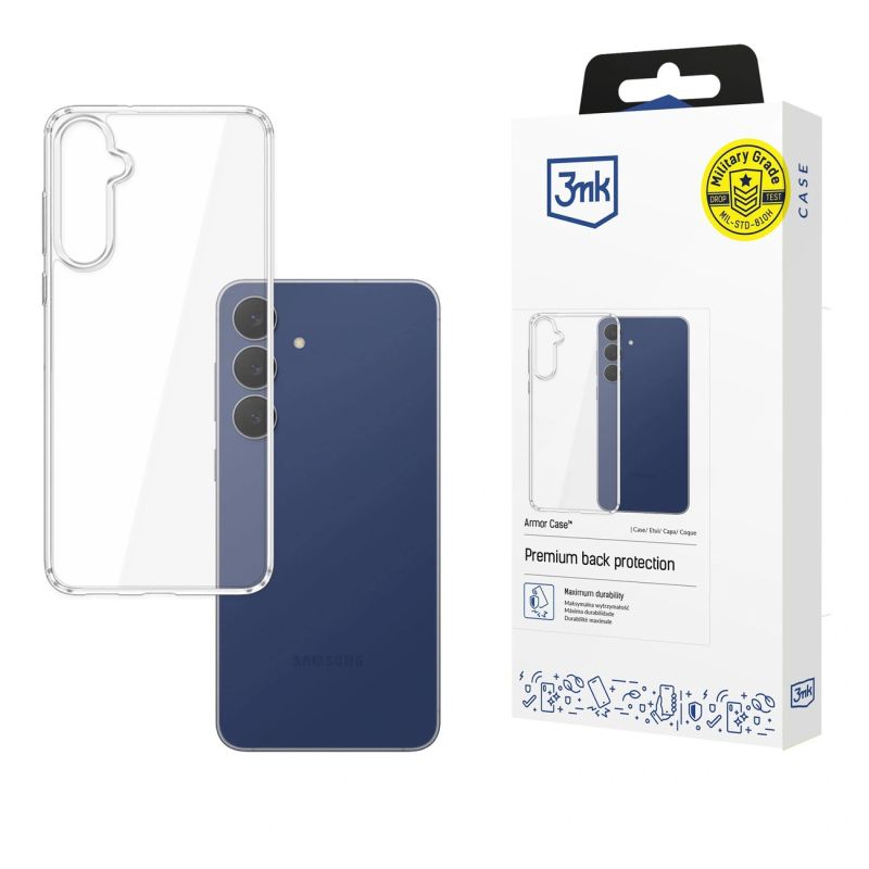 3mk Armor Case for Samsung Galaxy S25 FE - transparent