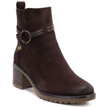 Potocki Stivali suede ankle on block, Potocki