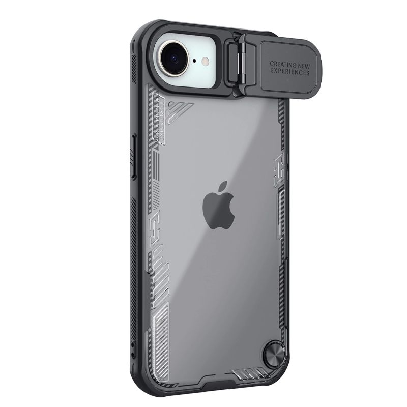 Nillkin Iceblade Prop Case with Lens Cover and Stand for iPhone 16e / 17e - Black
