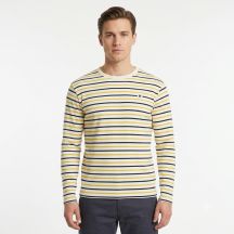 Double A by WOOD WOOD Felpa Longsleeve Wood Wood Mel stripe Off