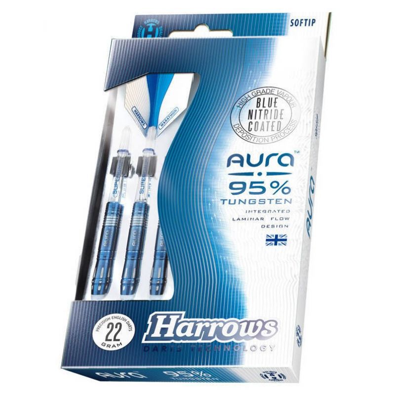 Darts Harrows Aura 95% Softip ..