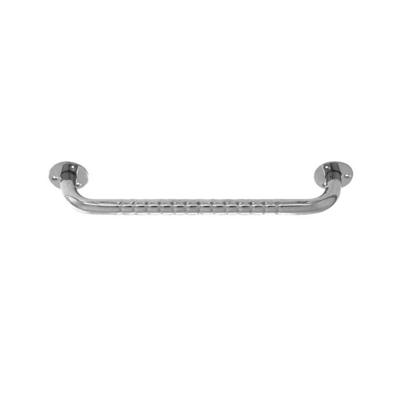 Corrugated stainless steel bathroom railing 60cm