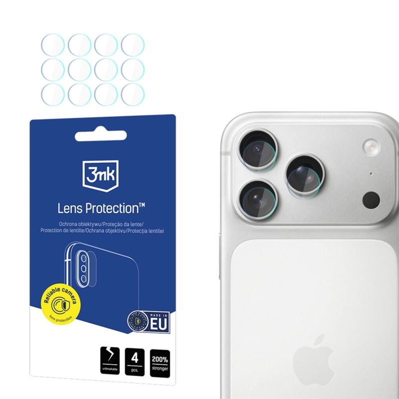 3mk Lens Protection Camera Glass for Apple iPhone 17 Pro
