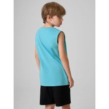 4f Maglietta regular sleeveless with print