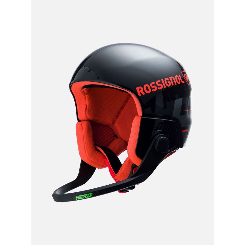 ROSSIGNOL HERO Giant Impacts FIS Ski Helmet with Chin Guard