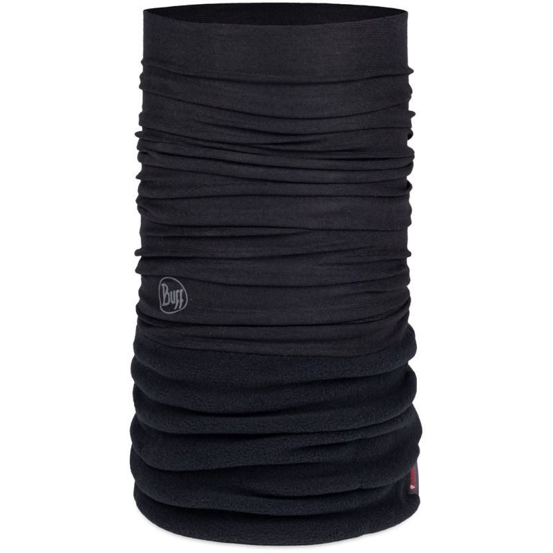 BUFF POLAR SOLID BLACK Kids’ Bandana – One Size