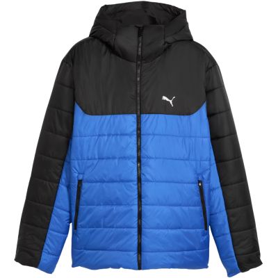 Puma Giacca ESS Hooded Padded Blue-Black