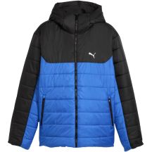 Puma Giacca ESS Hooded Padded Blue-Black