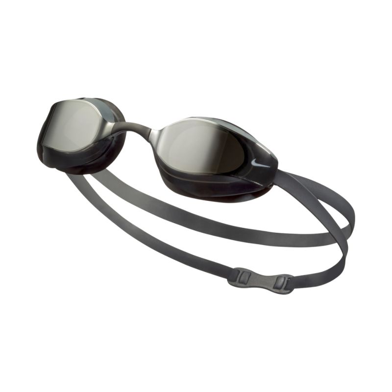 Nike Vapor Mirrored Goggle Swimming Goggles, Black NESSA176-040 OS