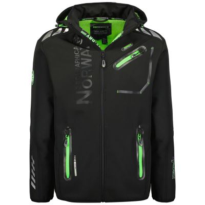 Geographical Norway Giacca royaute DB softshell vert)