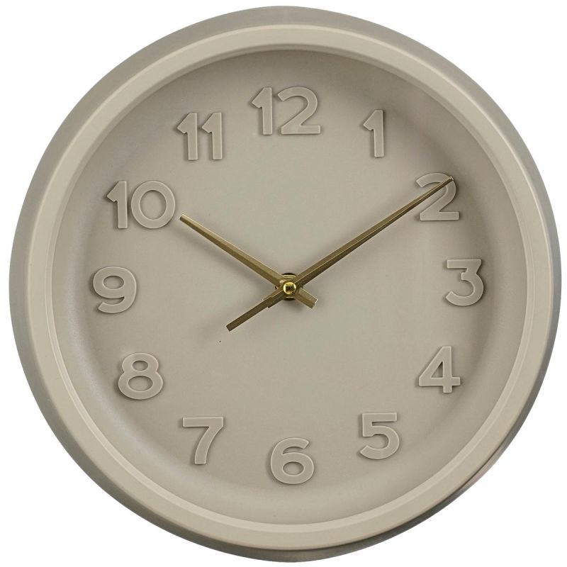 MICA TING GREY WALL CLOCK Ø 27 CM