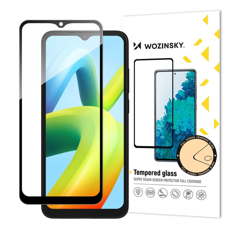 Wozinsky Full Glue Tempered Glass for Xiaomi Redmi A2 / Redmi A1