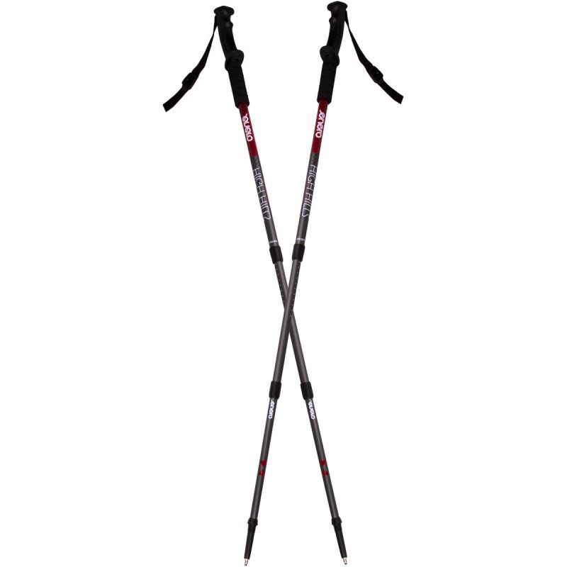 TREKKING POLES WITH ANTI-SHOCK SYSTEM ENERO HIGH HILLS