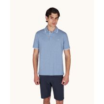 Paul&Shark Polo Cotton Button-Up, Steel