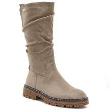 M. Daszyński Stivali warm, crinkled suede, M.Daszyński