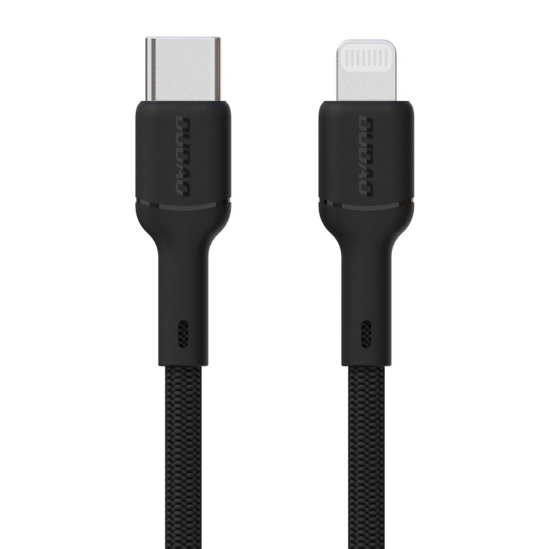 Dudao L9X 30W USB-C - Lightning Cable 2m - Black