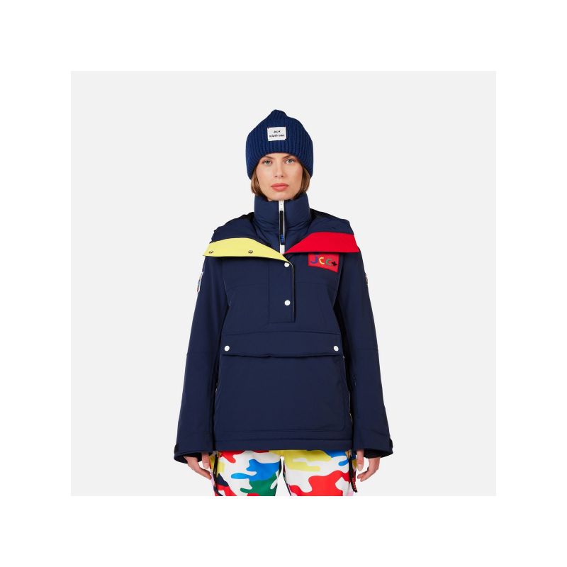 ROSSIGNOL W JCC VALTHOR JKT women's ski jacket blue