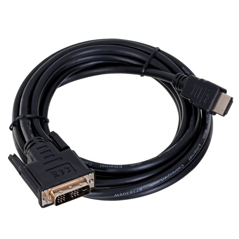 GEMBIRD CC-HDMI-DVI-10 cable (HDMI M - DVI-D M; 3m; black)