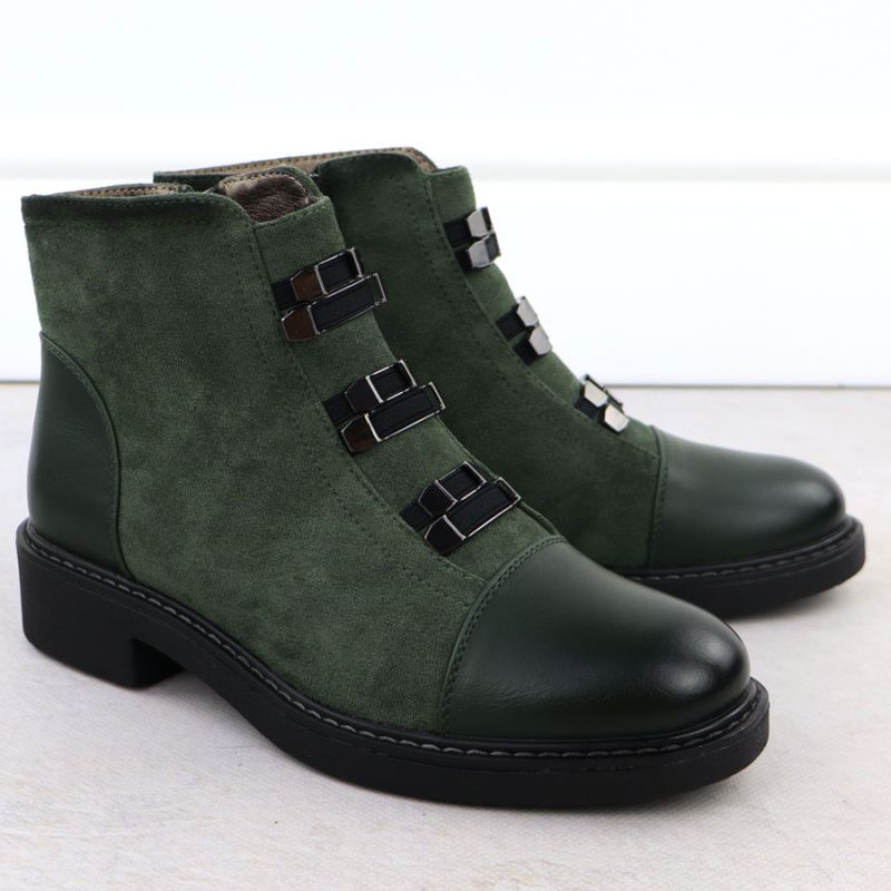 M. Daszyński Stivali Suede-Look Lined Ankle M.Daszyński