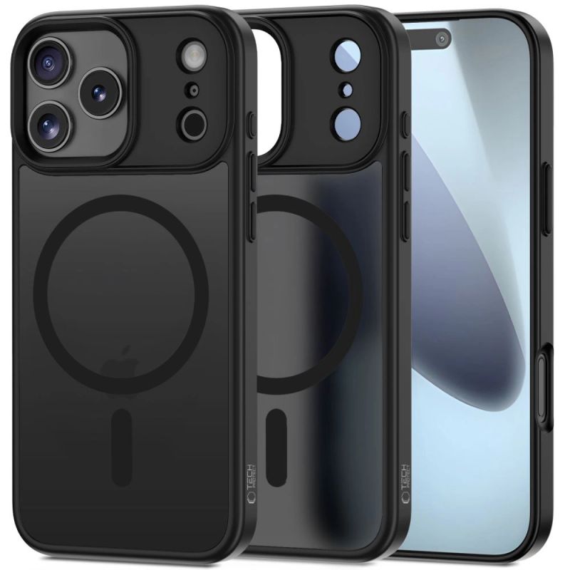 Tech-Protect Matt MagSafe Case for iPhone 17 Pro Max - Matte Black