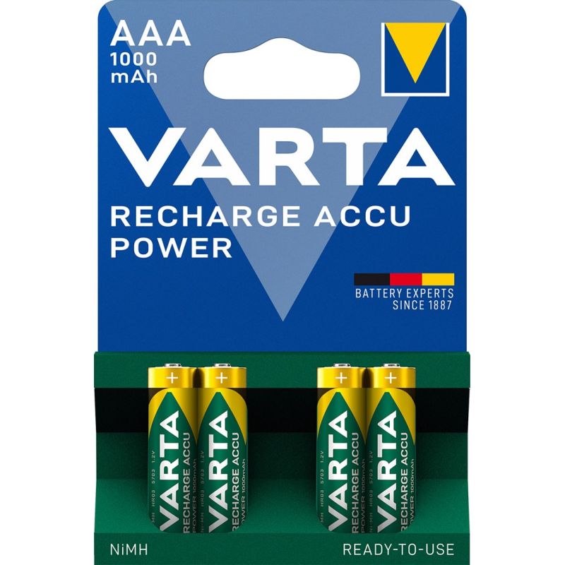 VARTA Ready2Use 5703301404 AAA rechargeable battery pack (1000mAh ; Ni-MH)