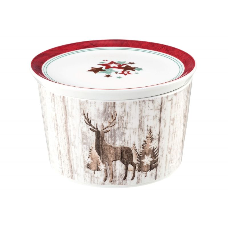 SELTMANN LIFE CHRISTMAS Bowl with Lid 14x9 cm