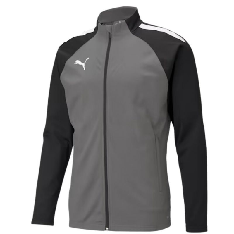 Men’s Puma teamLIGA Training Sweatshirt Grey-Black 657234 13